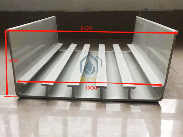 PVC growing trough