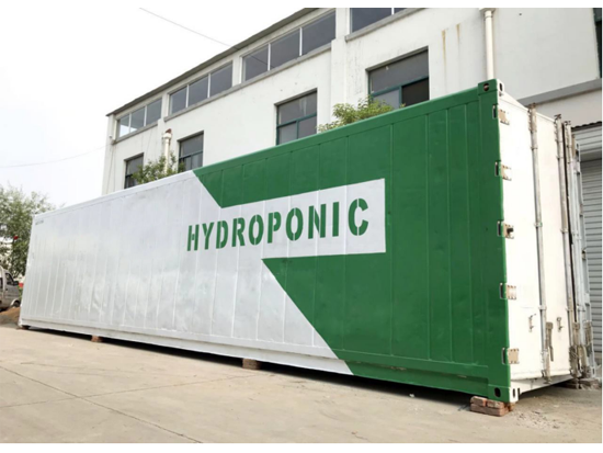 Pasture hydroponic gutter